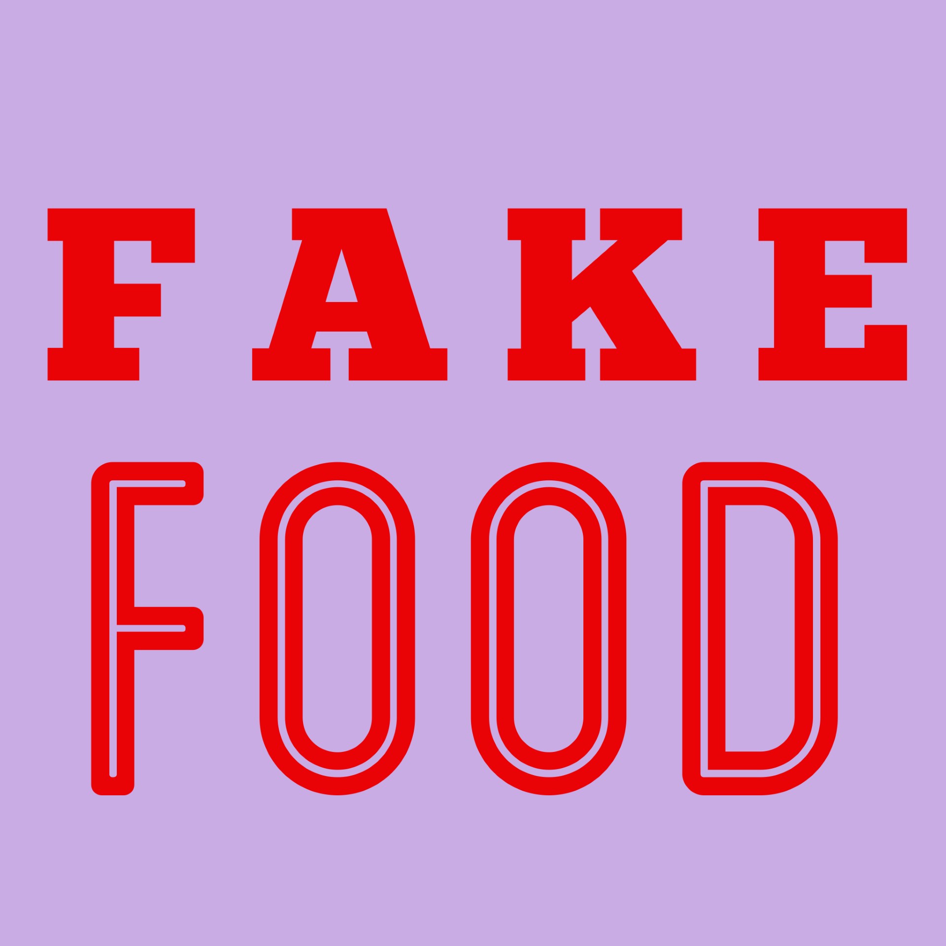 Fake Food App